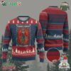 Funny Xmas Ugly Christmas Sweater Forget Santa I Want Krampus