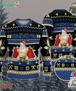 Dirty Christmas Santa Claus Naked Navy