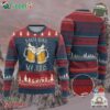 Funny Xmas Beers Couple Ugly Christmas Sweater Santa Loves My Jugs Beers Drinker