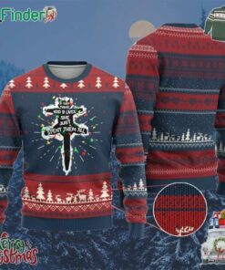 Funny Cat Christmas Ugly Christmas Sweater Pussy-cat If That Thing Had Nine Lives She Just Spent Them All Meowy Catmas Gift