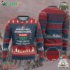 Funny Xmas Family Matching Ugly Christmas Sweater North Pole Correctional Theft