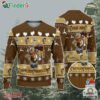 Personalize Ugly Thanksgiving Turkey Player Baseball Brown