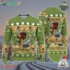 Personalize Ugly Thanksgiving Turkey Player Hockey Sport Green