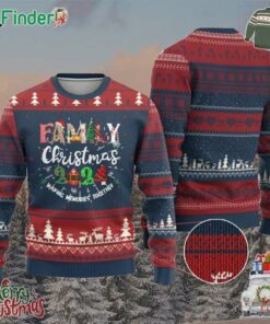 Matching Family Christmas Ugly Christmas Sweater Funny Group Xmas Festive Mom Dad Kids Tees