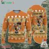Personalize Ugly Thanksgiving Turkey Player Baseball Orange