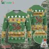 Personalize Ugly Thanksgiving Turkey Player Football Green