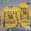 Personalize Ugly Thanksgiving Turkey Player Football Yellow