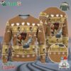 Personalize Ugly Thanksgiving Turkey Player Hockey Sport Light Brown