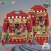 Personalize Ugly Thanksgiving Turkey Player Hockey Sport Red