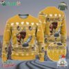Personalize Ugly Thanksgiving Turkey Player Hockey Sport Yellow