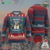 Hanukkah Cat Ugly Christmas Sweater Happy Hanukcat Menorah Ugly Hanukkah Jewish Festival