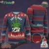 Funny Weed Xmas Ugly Christmas Sweater Lets Get Lit Christmas Tree Cannabis