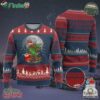 Bigfoot Christmas Tree Lights Ugly Christmas Sweater Believe Xmas Sasquatch Lovers Ugly Gift
