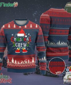 Christmas Crew Ugly Christmas Sweater Merry And Bright Christmas Shirt Xmas