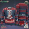 Christmas In The Front Party In The Back Usa Patriotic Santa Ugly Christmas Sweater
