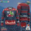 Personalized Dinosaur Christmas Ugly Christmas Sweater Custom Name Merry Rexmas Xmas Pet Dino Trex Red Truck Family