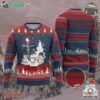 Jesus Christian Ugly Christmas Sweater Faith Hope Love Snowman Dandelion Xmas