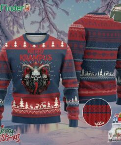 Merry Krampus Ugly Christmas Sweater Horor Xmas Evil