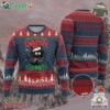 Xmas Harris Walz Ugly Christmas Sweater Funny Santa Cat Mind Your Own Damn Business