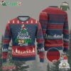 Xmas Gymer Ugly Christmas Sweater Will Run For Christmas Cookies Santa Running Race