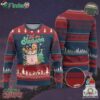 Tis The Season Xmas Ugly Christmas Sweater Groovy Retro Gingerbread Hot Cocoa