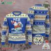 Mele Kalikimaka Ugly Christmas Sweater Surfing Cute Santa Hawaiian Christmas