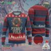Merry Yule Ugly Christmas Sweater Winter Solstice Flower Wreath Pentagram Icelandic Christmas