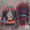 Jesus Loves Moo Deng Ugly Christmas Sweater Bouncy Pig Cute Pygmy Hippo Meme