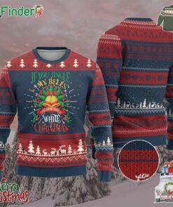 Xmas Ugly Christmas Sweater If You Jingle My Bells Ill Give You A White Christmas