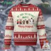Funny Xmas Ugly Christmas Sweater Wishing You Nothing Butt A Merry Christmas