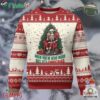 Funny Xmas Ugly Christmas Sweater When Youre Dead Inside But Its Christmas Chillin Skeleton