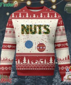 Christmas Couples Ugly Christmas Sweater Chestnuts Xmas Matching Family Funny Nuts