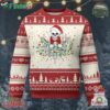 Christmas Skeleton Ugly Christmas Sweater Its Fine Im Fine Everything Is Fine Xmas Light Funny