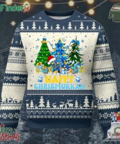 Christmas Hanukkah Ugly Christmas Sweater Merry Christmukkah Jewish Christmas Trees Hanukkah
