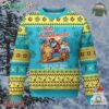 Xmas In Hawaii Ugly Christmas Sweater Mele Kalikimaka From The Land Where Palm Trees Sway Surfing Santa