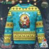 Xmas In Hawaii Ugly Christmas Sweater Ho Ho Hold My Beer Cool Santa Sunglass