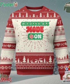 Funny Christmas Mode On Ugly Christmas Sweater