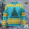 Xmas In Hawaii Ugly Christmas Sweater Mele Kalikimaka Christmas Tree Kakau Tattoo
