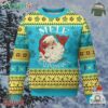 Xmas In Hawaii Ugly Christmas Sweater Mele Kalikimaka Retro Santa Shaka Aloha