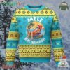Xmas In Hawaii Ugly Christmas Sweater Mele Kalikimaka Hawaiian Tropical Sunbath Santa