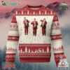 Funny Trump Dance Xmas Ugly Christmas Sweater Santa Claus 2024 Xmas Pajamas Holiday
