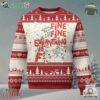 Funny Christmas Ugly Christmas Sweater Its Fine Im Fine Everthing Is Fine Xmas Lights