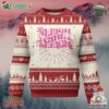 Funny Pink Xmas Ugly Christmas Sweater Sleigh Girl Sleigh Reindeer
