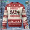 Horror Xmas Ugly Christmas Sweater Merry Creepmas Horror Characters