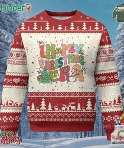In My Xmas Era Ugly Christmas Sweater Cute Groovy Holiday