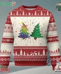 Funny Gay Xmas Ugly Christmas Sweater Rainbow Christmas Tree Lgbt
