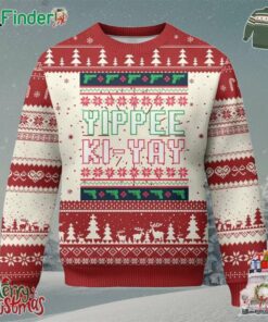 Funny Christmas Nakatomi Plaza Yipee Ki-yay Ugly Christmas Sweater
