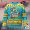 Funny Tropical Xmas Nurse Squad Ugly Christmas Sweater