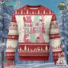 In My Holly Jolly Teacher Era Xmas Groovy Christmas Ugly Christmas Sweater
