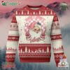 Funny Pink Xmas Retro Santa Ugly Christmas Sweater Holly Jolly Vibes